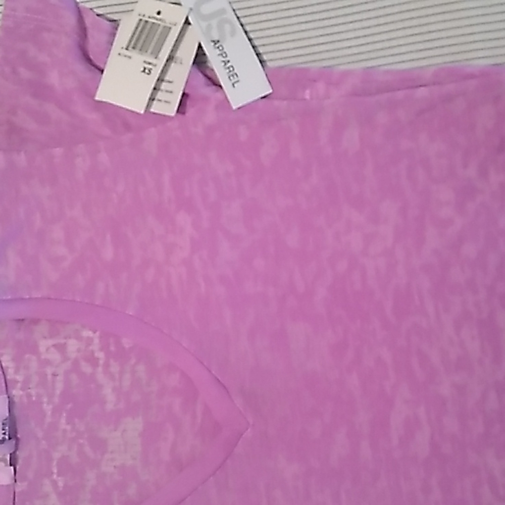 Purple tee